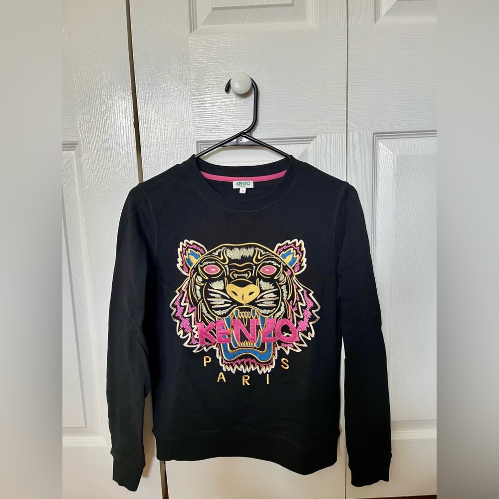 Kenzo Black Tiger Sweatshirt NWOT
